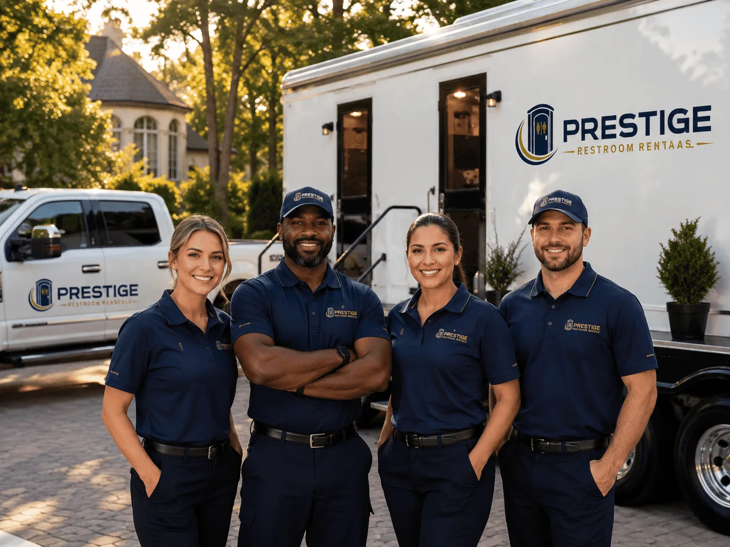 Trusted Luxury Portable Restrooms company in Wells, MI